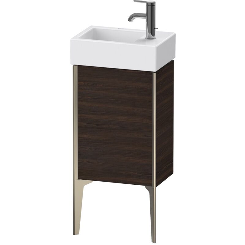 

Duravit XViu 4530L Módulo de lavabo vertical, 1 puerta a la izquierda, para lavabo Vero Air 072438, 364x234 mm, Color (frente/cuerpo): champán