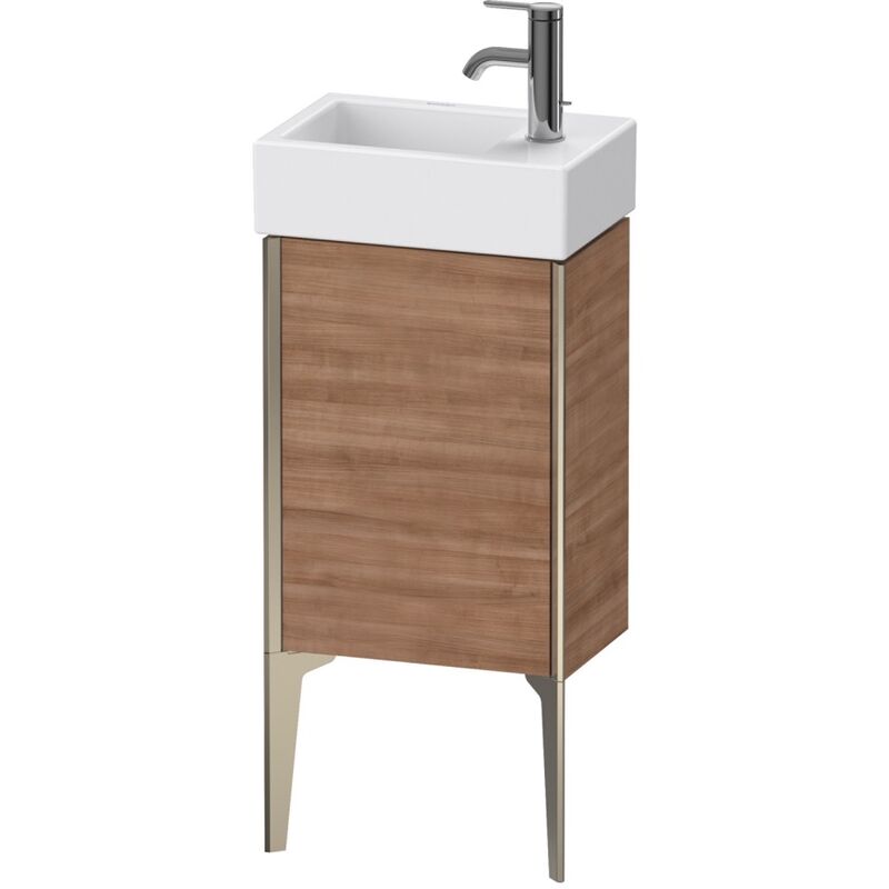 

Duravit XViu 4530L Módulo de lavabo vertical, 1 puerta a la izquierda, para lavabo Vero Air 072438, 364x234 mm, Color (frente/cuerpo): champán