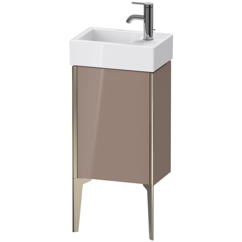 

Duravit XViu 4530L Módulo de lavabo vertical, 1 puerta a la izquierda, para lavabo Vero Air 072438, 364x234 mm, Color (frente/cuerpo): champagne