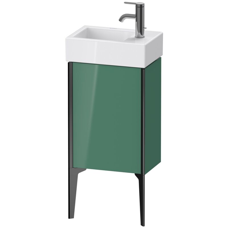 

Duravit XViu 4530L Módulo de lavabo vertical, 1 puerta a la izquierda, para lavabo Vero Air 072438, 364x234 mm, Color (frente/cuerpo): negro