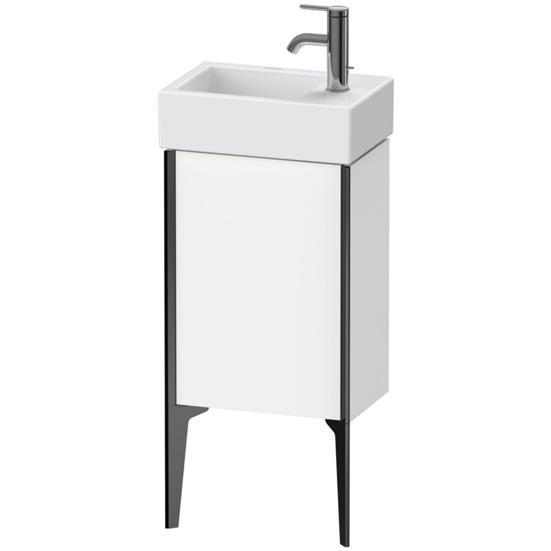 

Duravit XViu 4530L Módulo de lavabo vertical, 1 puerta a la izquierda, para lavabo Vero Air 072438, 364x234 mm, Color (frente/cuerpo): negro