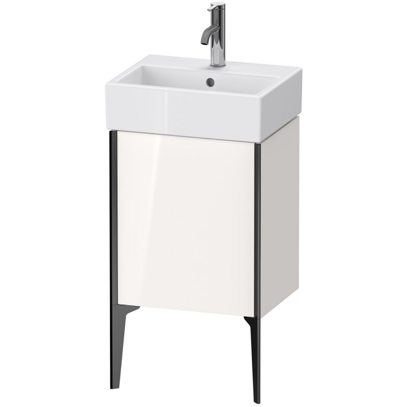 

Duravit XViu 4531 Módulo de lavabo vertical, 1 puerta a la derecha, para lavabo Vero Air 072445, 434x334 mm, Color (frente/cuerpo): negro mate/blanco