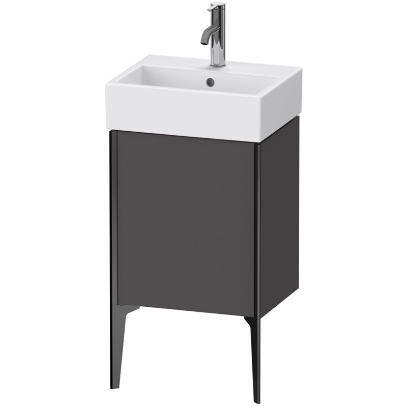 

Duravit XViu 4531 Módulo de lavabo vertical, 1 puerta a la izquierda, para lavabo Vero Air 072445, 434x334 mm, Color (frente/cuerpo): negro