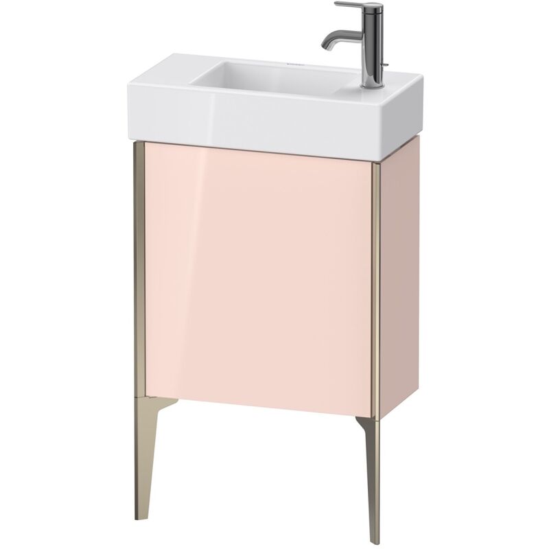 

Duravit XViu 4532L Módulo de lavabo vertical, 1 puerta a la izquierda, para lavabo Vero Air 072450, 484x234 mm, Color (frente/cuerpo): champagne