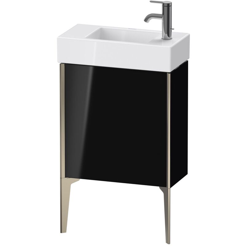 

Duravit XViu 4532R Módulo de lavabo vertical, 1 puerta a la derecha, para lavabo Vero Air 072450, 484x234 mm, Color (frente/cuerpo): champán