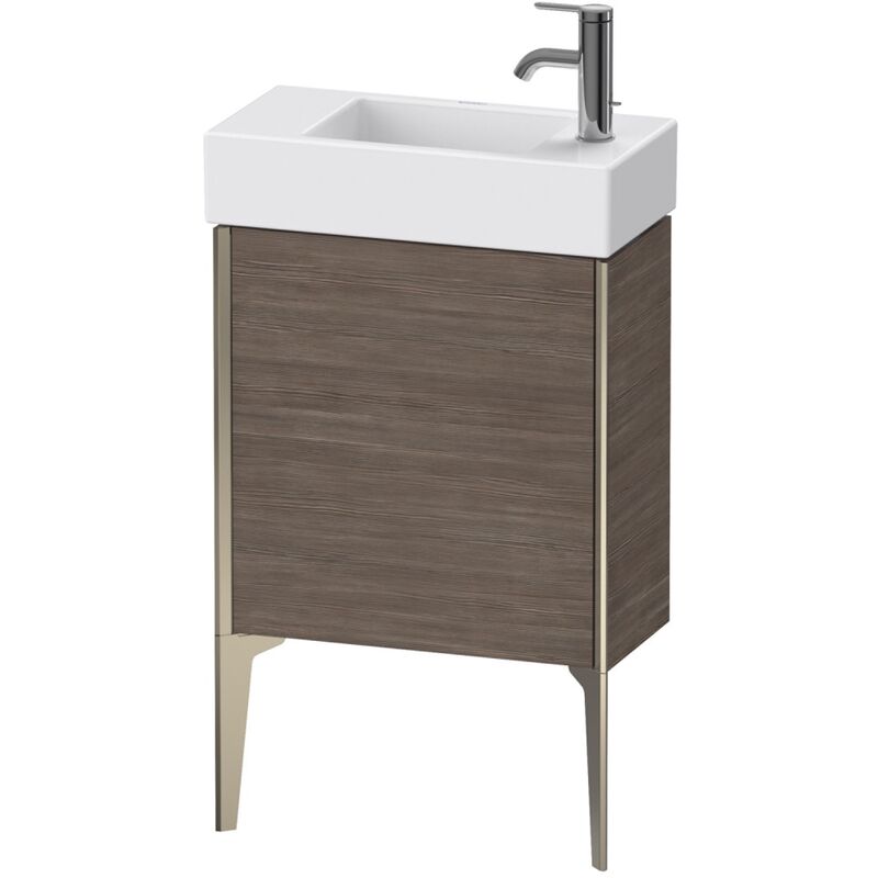 

Duravit XViu 4532R Módulo de lavabo vertical, 1 puerta a la derecha, para lavabo Vero Air 072450, 484x234 mm, Color (frente/cuerpo): champán