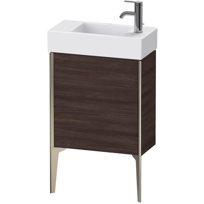 

Duravit XViu 4532R Módulo de lavabo vertical, 1 puerta a la derecha, para lavabo Vero Air 072450, 484x234 mm, Color (frente/cuerpo): champán