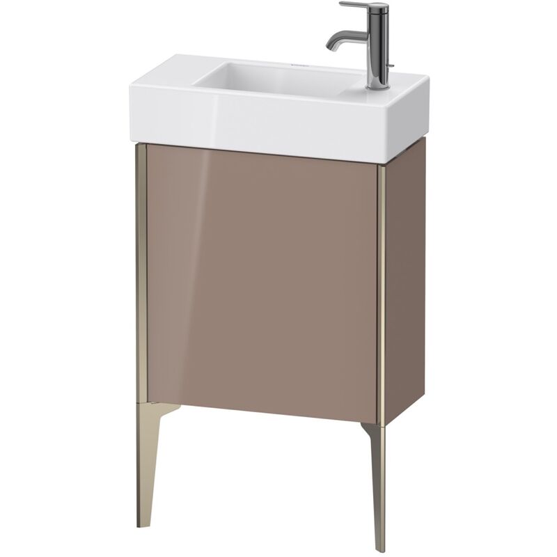 

Duravit XViu 4532R Módulo de lavabo vertical, 1 puerta a la derecha, para lavabo Vero Air 072450, 484x234 mm, Color (frente/cuerpo): champagne