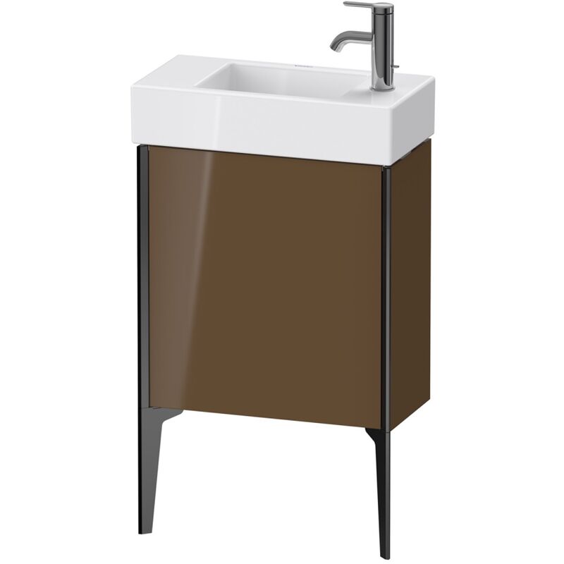 

Duravit XViu 4532R Módulo de lavabo vertical, 1 puerta a la derecha, para lavabo Vero Air 072450, 484x234 mm, Color (frente/cuerpo): negro