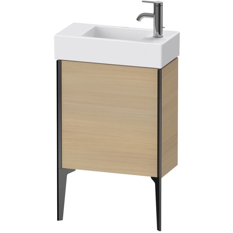 

Duravit XViu 4532R Módulo de lavabo vertical, 1 puerta a la derecha, para lavabo Vero Air 072450, 484x234 mm, Color (frente/cuerpo): negro roble