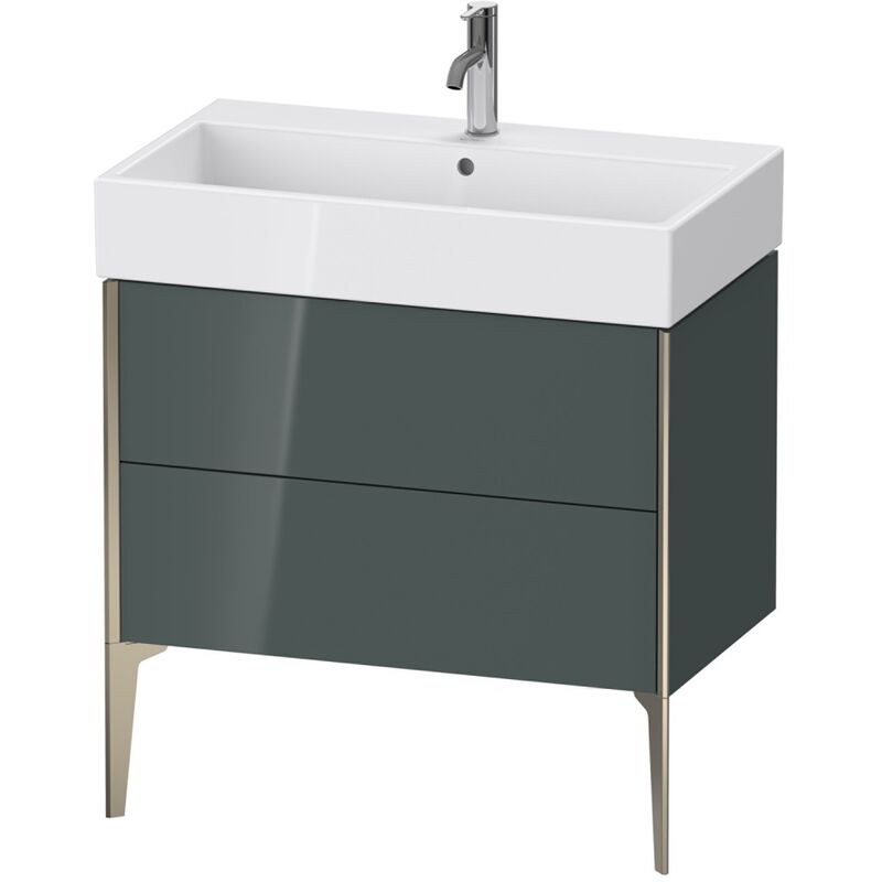 

Duravit XViu 4536 Módulo de lavabo vertical, 2 extraíbles, para lavabo Vero Air 235080, 784x454 mm, Color (frente/cuerpo): champagne mate/dolomiti