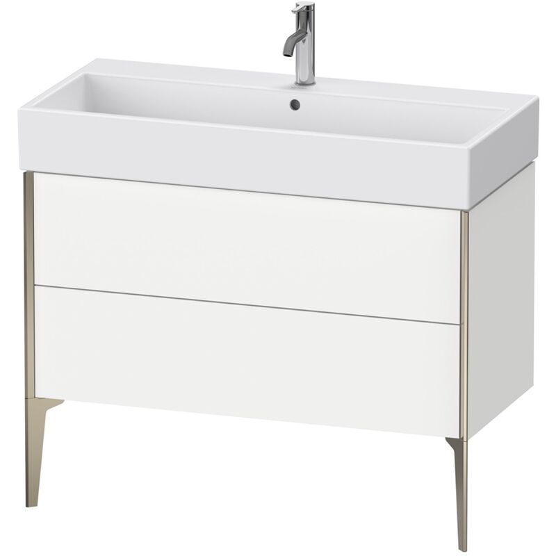 

Duravit XViu 4537 Mueble bajo encimera vertical, 2 cajones, para mueble bajo encimera Vero Air 235010, 984x454 mm, Color (frente/cuerpo): blanco