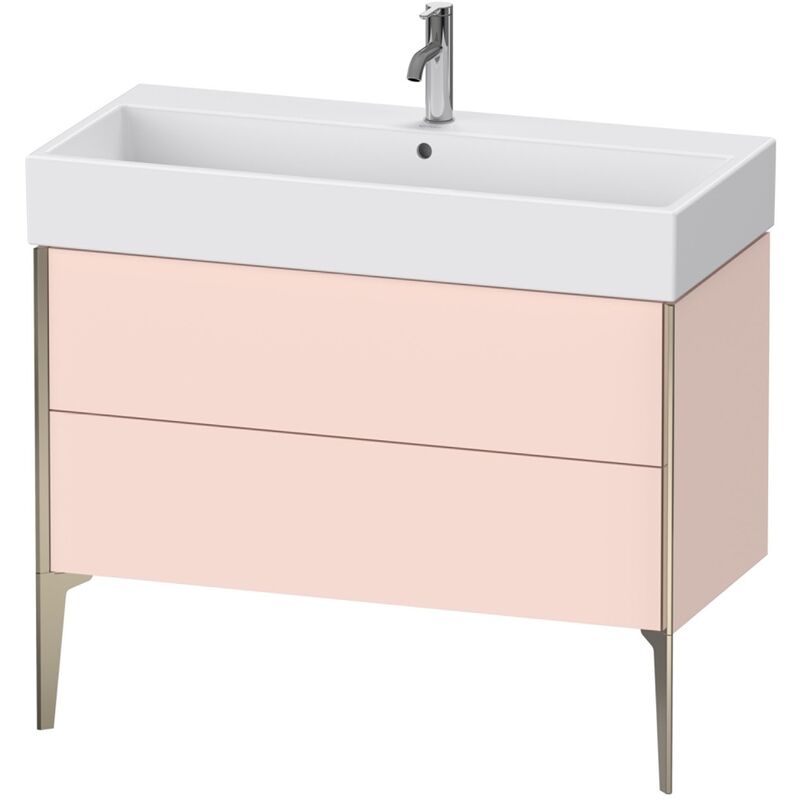 

Duravit XViu 4537 Mueble bajo encimera vertical, 2 cajones, para mueble bajo encimera Vero Air 235010, 984x454 mm, Color (frente/cuerpo): champán