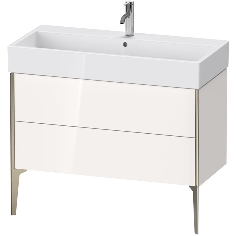 

Duravit XViu 4537 Mueble bajo encimera vertical, 2 cajones, para mueble bajo encimera Vero Air 235010, 984x454 mm, Color (frente/cuerpo): champán