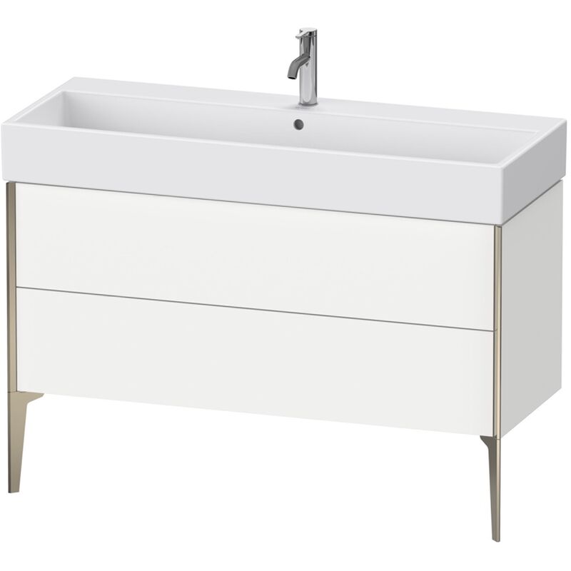 

Duravit XViu 4538 Módulo de lavabo vertical, 2 extraíbles, para lavabo Vero Air 235012, 1184x454 mm, Color (frente/cuerpo): champán mate/nogal oscuro