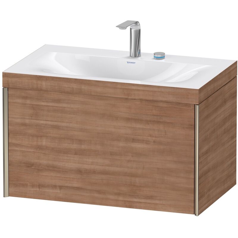 

Duravit Ag - Duravit XViu 4610 Lavamanos c-bonded, con 2 agujeros para grifos, con base colgante, 1 extraíble, 800x480, Color (frente/cuerpo):