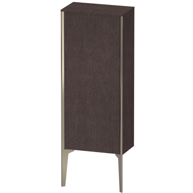 

Duravit XViu XV1305 Semi-alta vertical, 400x240 mm, altura 890 mm, 1 tope de puerta a la derecha, Color (frente/cuerpo): champagner mate/eiche geb