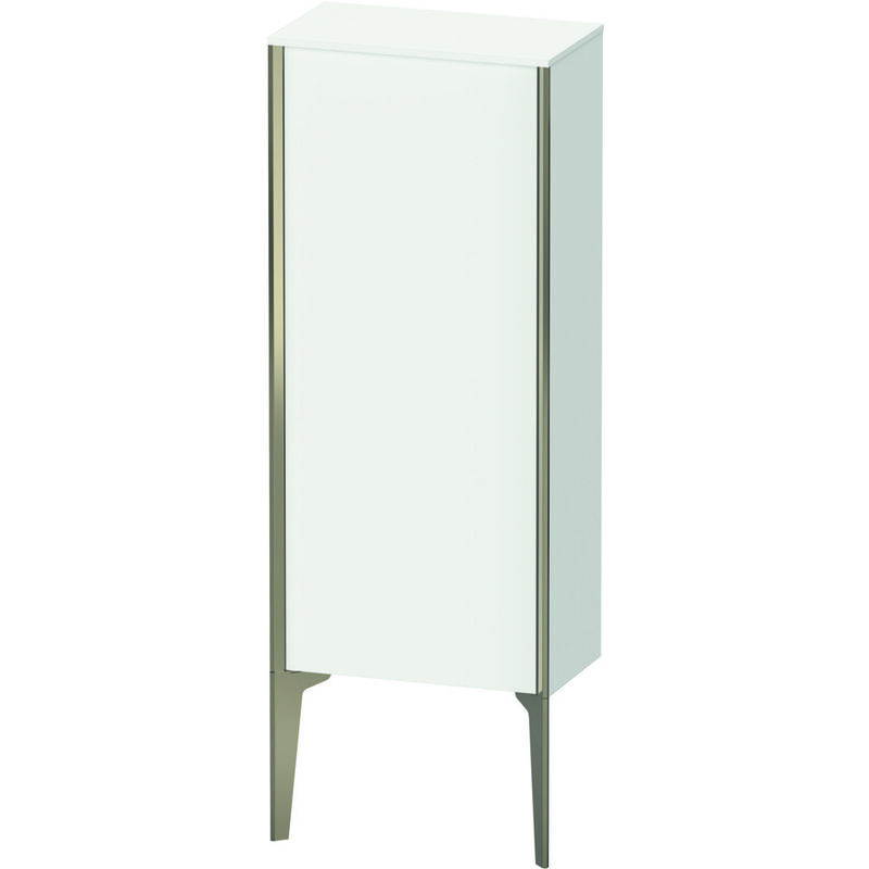 

Duravit XViu XV1305 Semi-alta vertical, 400x240 mm, altura 890 mm, 1 tope de puerta a la izquierda, Color (frente/cuerpo): champán mate/taupe