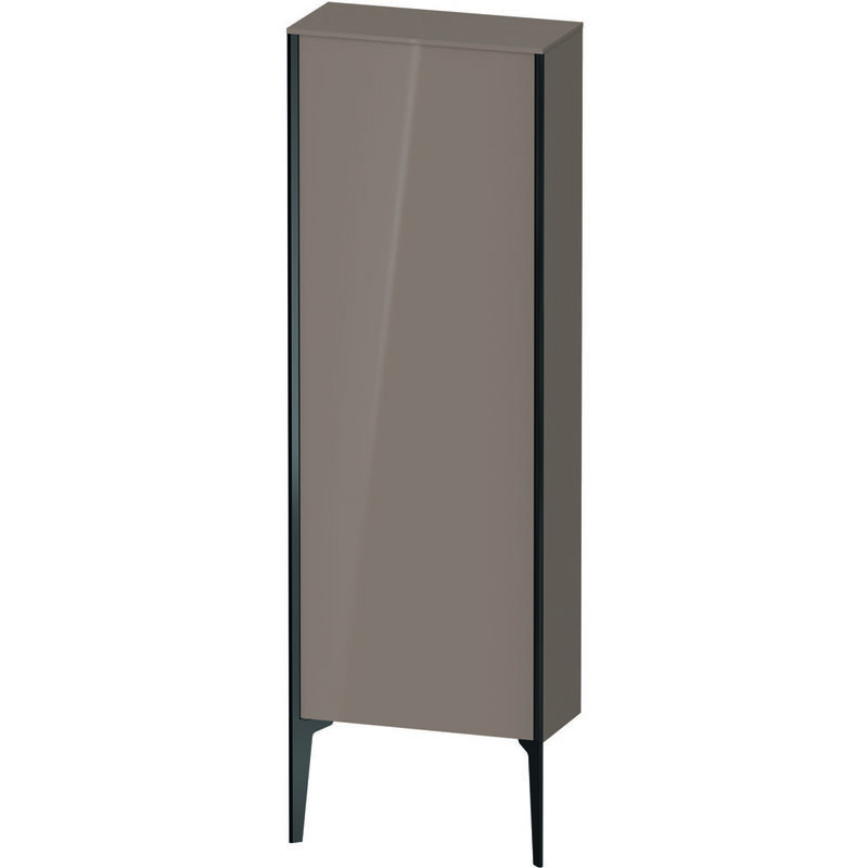 

Duravit XViu XV1316 Armario semi-elevado vertical, 500x240 mm, altura 1330 mm, 1 tope de puerta a la derecha, Color (frente/cuerpo): negro