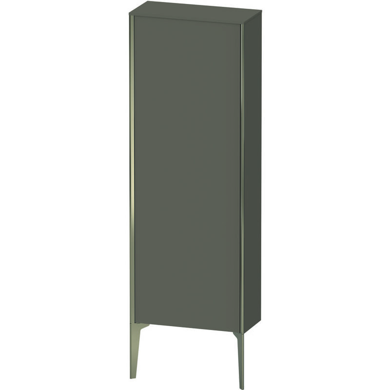 

Duravit XViu XV1316 Semi-alta vertical, 500x240 mm, altura 1330 mm, 1 tope de puerta a la izquierda, Color (frente/cuerpo): champagne mate/flanel
