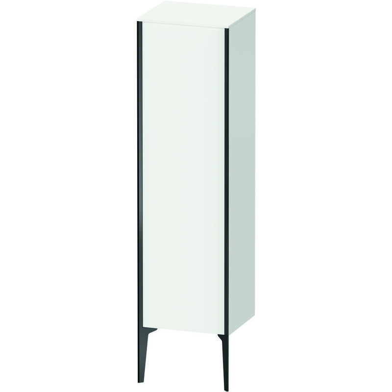 

Duravit XViu XV1325 Armario semi-elevado vertical, 400x360 mm, altura 1330 mm, 1 tope de puerta a la derecha, Color (frente/cuerpo): negro