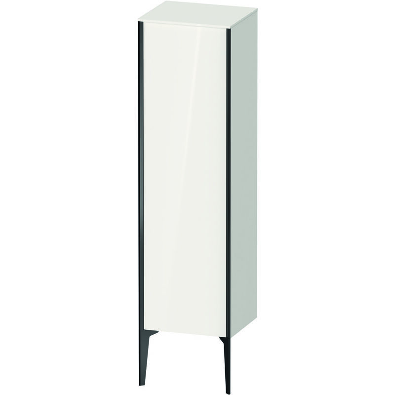 

Duravit XViu XV1325 Armario semi-elevado vertical, 400x360 mm, altura 1330 mm, 1 tope de puerta a la derecha, Color (frente/cuerpo): negro