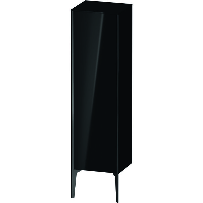 

Duravit XViu XV1325 Armario semi-elevado vertical, 400x360 mm, altura 1330 mm, 1 tope de puerta a la derecha, Color (frente/cuerpo): negro mate /