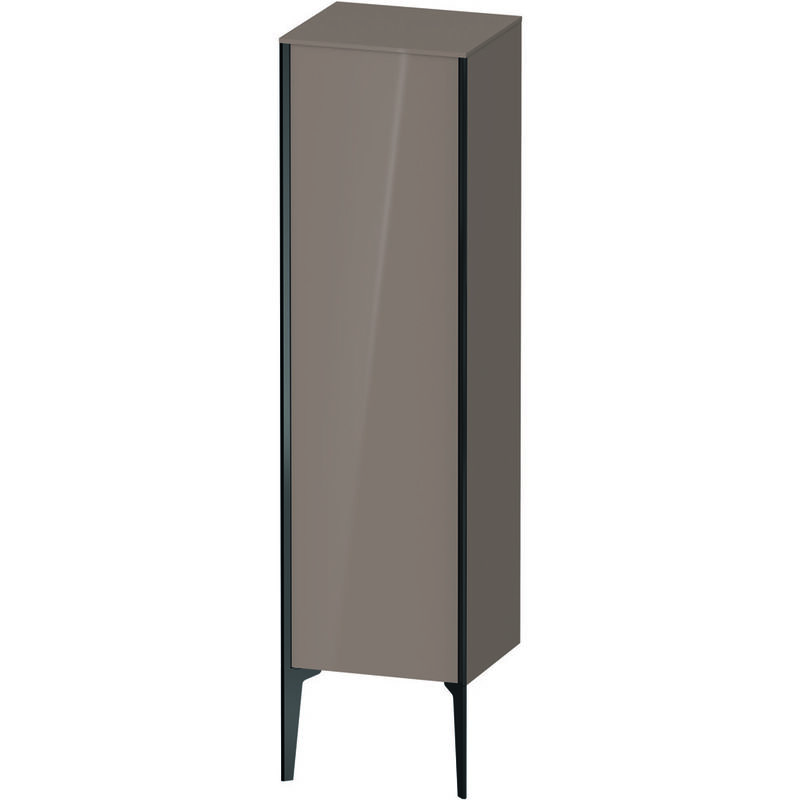 

Duravit XViu XV1325 Armario semi-elevado vertical, 400x360 mm, altura 1330 mm, 1 tope de puerta a la derecha, Color (frente/cuerpo): negro