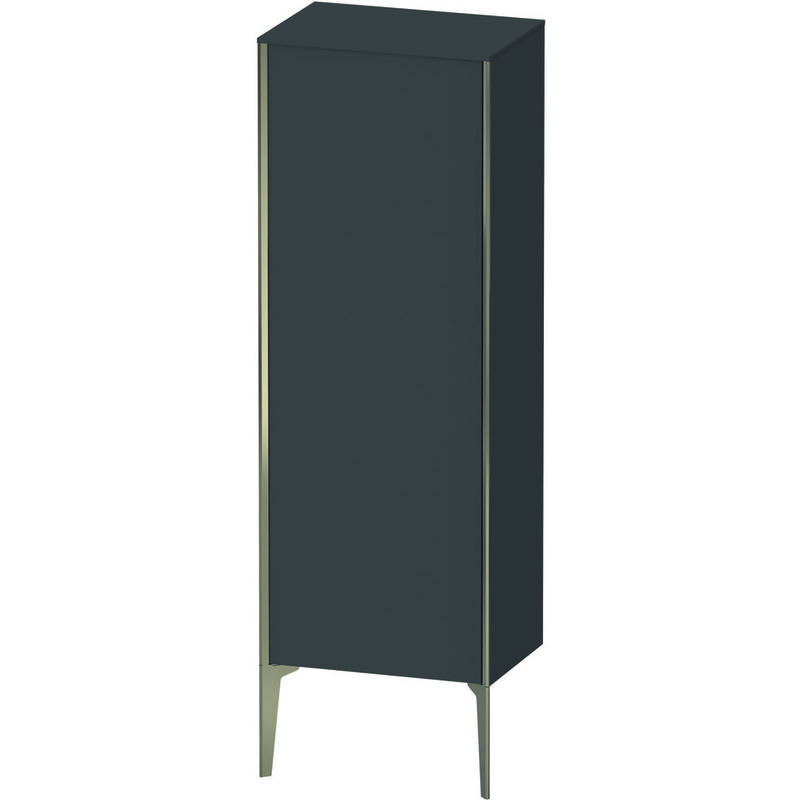 

Duravit XViu XV1326 Armario semi-elevado vertical, 500x360 mm, altura 1330 mm, 1 puerta tope derecho, Color (frente/cuerpo): champán mate/grafito