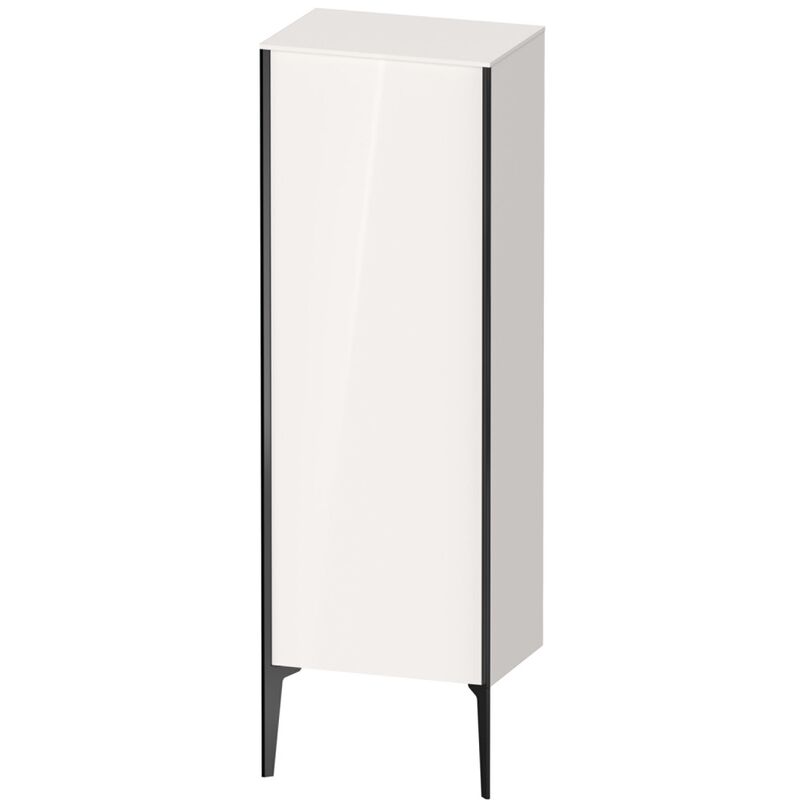 

Duravit XViu XV1326 Armario semi-elevado vertical, 500x360 mm, altura 1330 mm, 1 puerta tope derecho, Color (frente/cuerpo): negro mate/blanco hgl.