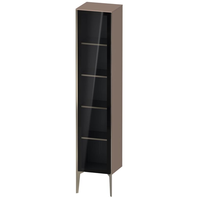 

Duravit XViu XV1375 Armario alto con puerta de cristal vertical, tope a la derecha, 400x360 mm, altura 1770 mm, Color (frente/cuerpo): champagne