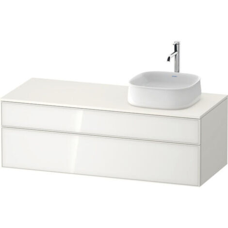 Duravit Zencha Konsolenwaschtischunterbau, 1300x550mm, 1 Auszug,