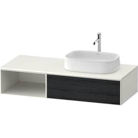 Duravit Zencha Konsolenwaschtischunterbau, 1300x550mm, 1 Auszug,