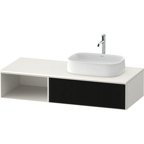 Duravit Zencha Konsolenwaschtischunterbau, 1300x550mm, 1 Auszug,