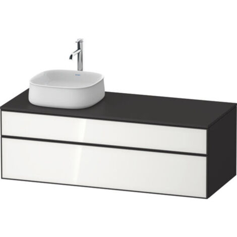 Duravit Zencha Konsolenwaschtischunterbau, 1300x550mm, 1 Auszug,