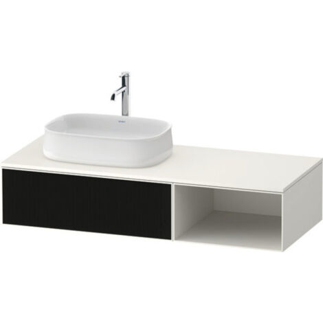 Duravit Zencha Konsolenwaschtischunterbau, 1300x550mm, 1 Auszug,