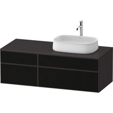 Duravit Zencha Konsolenwaschtischunterbau, 1300x550mm, 2 Auszüge,