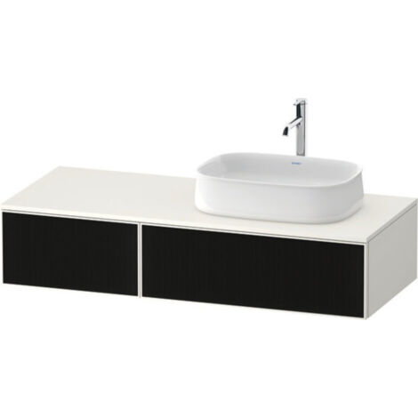 Duravit Zencha Konsolenwaschtischunterbau, 1300x550mm, 2 Auszüge,