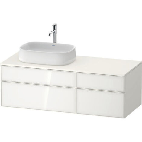 Duravit Zencha Konsolenwaschtischunterbau, 1300x550mm, 2 Auszüge,