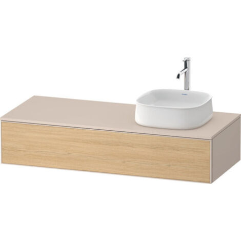 Duravit Zencha Konsolenwaschtischunterbau, 1300x550mm,1 Auszug, 1