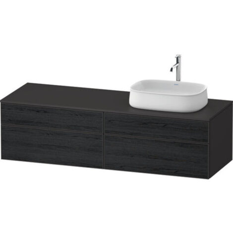 Duravit Zencha Konsolenwaschtischunterbau, 1600x550mm, 2 Auszüge,