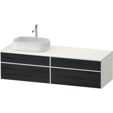 Duravit Zencha Konsolenwaschtischunterbau, 1600x550mm, 2 Auszüge,