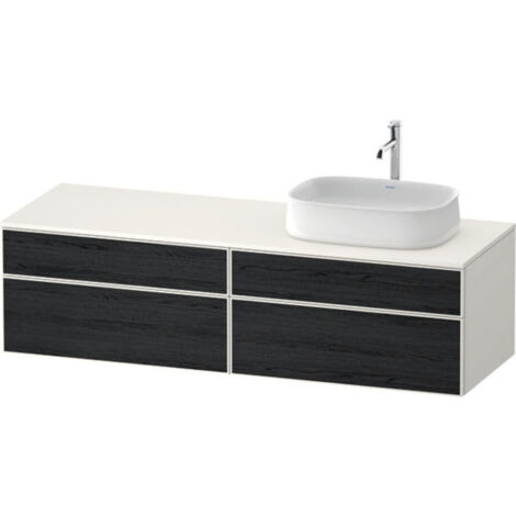 Duravit Zencha Konsolenwaschtischunterbau, 1600x550mm, 2 Auszüge,