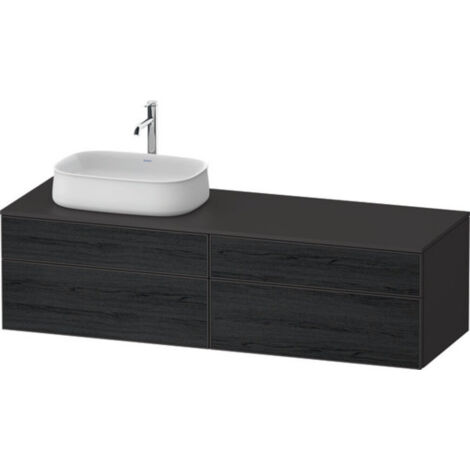 Duravit Zencha Konsolenwaschtischunterbau, 1600x550mm, 2 Auszüge,