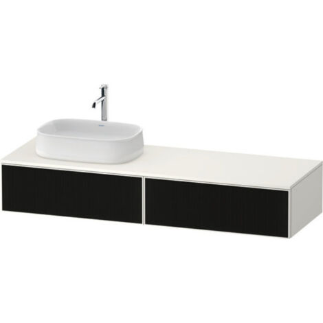 Duravit Zencha Konsolenwaschtischunterbau, 1600x550mm, 2 Auszüge,