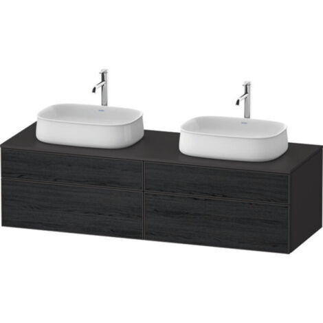 Duravit Zencha Konsolenwaschtischunterbau, 1600x550mm, 2 Auszüge,