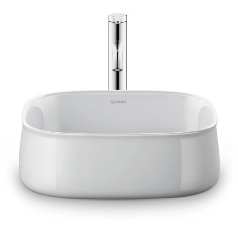 Duravit Zencha lavabo à poser 420 mm, sans trou pour robinet,
