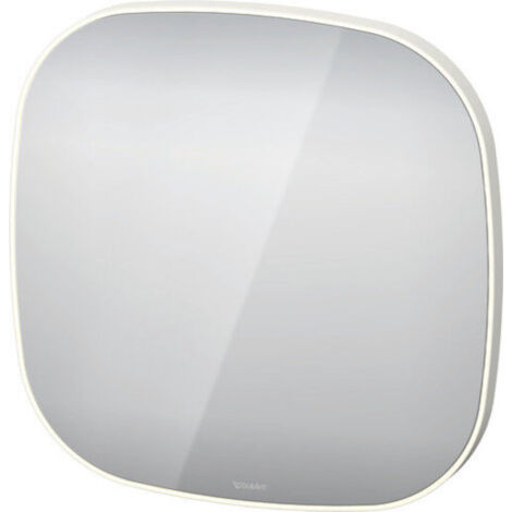 Duravit Zencha LED Miroir 50x700x700mm, avec miroir chauffant,