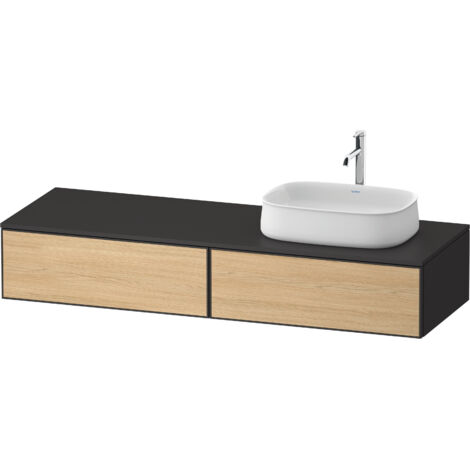 Duravit Zencha Meuble sous-lavabo avec console, 1600x550mm, 2