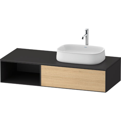 Duravit Zencha Meuble sous-lavabo sur console, 1300x550mm, 1